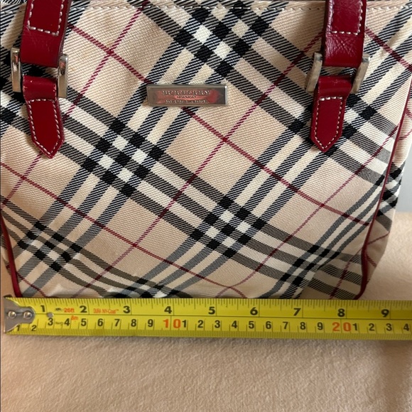 Burberry Blue Label Nova Check Nylon Mini Tote - Picture 9 of 13